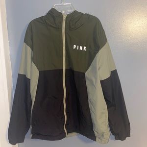 Pink rain coat size M/L